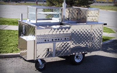 Silver Star Metal Fabricating Inc. - Vending Hot Dog Carts