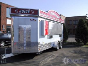 Silver Star Metal Fabricating Inc. - 2008 mobile kitchen trailer