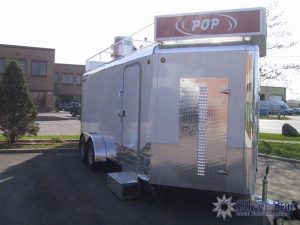 Silver Star Metal Fabricating Inc. - 2008 mobile kitchen trailer