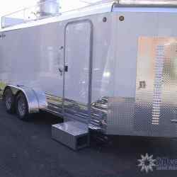 Silver Star Metal Fabricating Inc. - 2008 mobile kitchen trailer