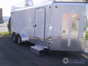 Silver Star Metal Fabricating Inc. - 2008 mobile kitchen trailer