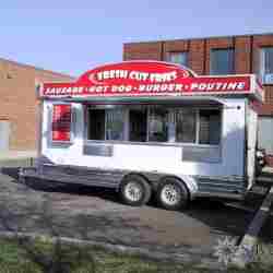 Silver Star Metal Fabricating Inc. - 2008 mobile kitchen trailer