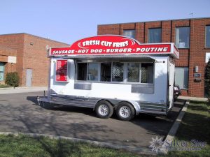 Silver Star Metal Fabricating Inc. - 2008 mobile kitchen trailer