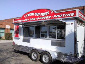 Silver Star Metal Fabricating Inc. - 2008 mobile kitchen trailer