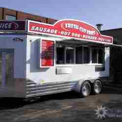 Silver Star Metal Fabricating Inc. - 2008 mobile kitchen trailer