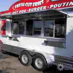 Silver Star Metal Fabricating Inc. - 2008 mobile kitchen trailer