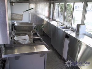 Silver Star Metal Fabricating Inc. - 2008 mobile kitchen trailer