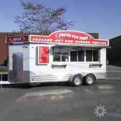 Silver Star Metal Fabricating Inc. - 2008 mobile kitchen trailer