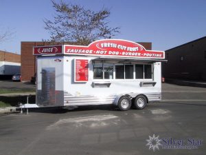 Silver Star Metal Fabricating Inc. - 2008 mobile kitchen trailer