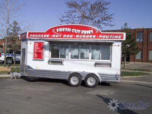 Silver Star Metal Fabricating Inc. - 2008 mobile kitchen trailer