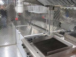 Silver Star Metal Fabricating Inc. - Food Truck Interior Freezer