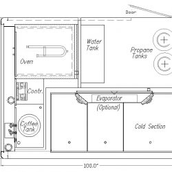 Model DR100 - top view - Silver Star Metal Fabricating Inc.