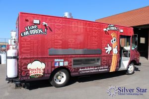 Silver Star Metal Fabricating Inc. – Food Trucks – Our Customers – I Love Churros (Pancho's Bakery)