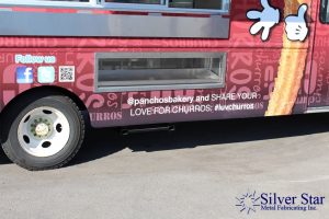 Silver Star Metal Fabricating Inc. – Food Trucks – Our Customers – I Love Churros (Pancho's Bakery)