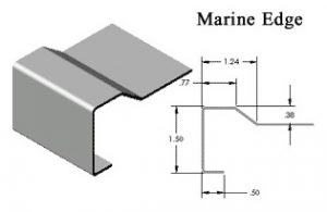Silver Star Metal Fabricating Inc. - Stainless Steel Countertop Marine Edge