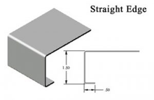 Silver Star Metal Fabricating Inc. - Stainless Steel Countertop Straight Edge