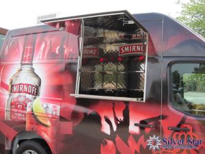 Silver Star Metal Fabricating Inc. – Food Trucks – Our Customers – Smirnoff (Red Door Party Promotion)