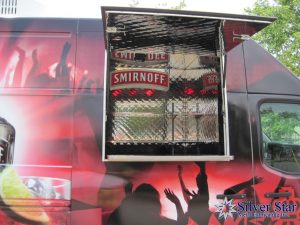 Silver Star Metal Fabricating Inc. – Food Trucks – Our Customers – Smirnoff (Red Door Party Promotion)