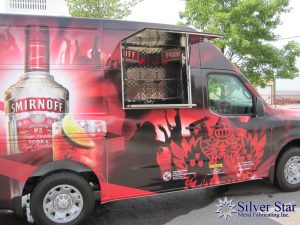 Silver Star Metal Fabricating Inc. – Food Trucks – Our Customers – Smirnoff (Red Door Party Promotion)