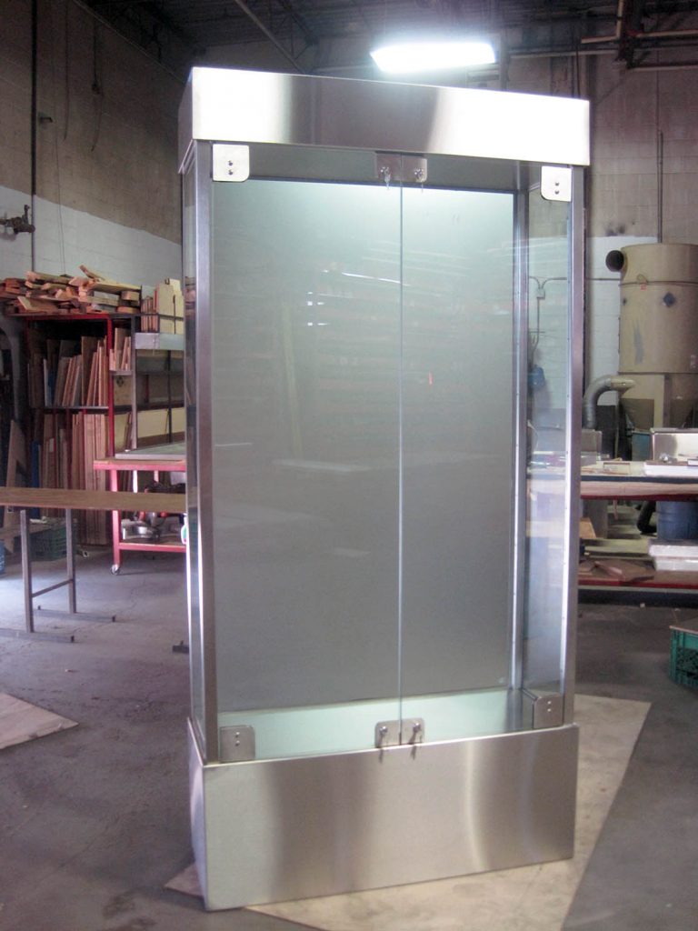 Silver Star Metal Fabricating Inc. – Stainless Steel Display Cabinet