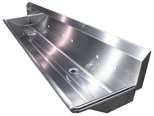 Silver Star Metal Fabricating Inc. - Stainless Steel Trough Sink