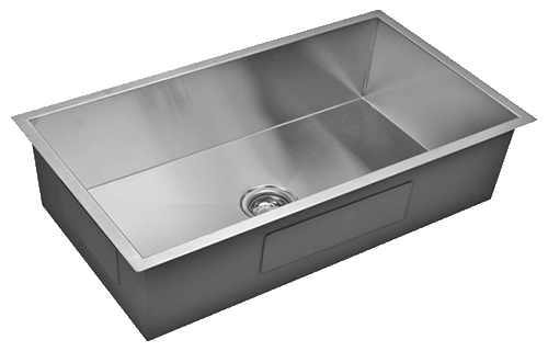 Silver Star Metal Fabricating Inc. - Stainless Steel Zero Radius Sink